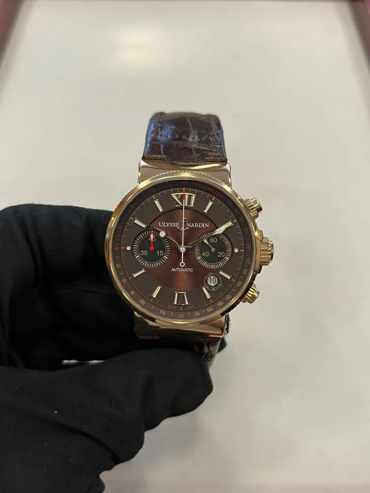 Ulysse Nardin Marine Chronograph 356-66-3/355